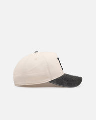 47 Brand Boston Red Sox 'Washed Black Visor' 47 Offside Snapback Natural