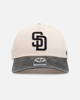 47 Brand San Diego Padres 'Washed Black Visor' 47 Offside Snapback Natural