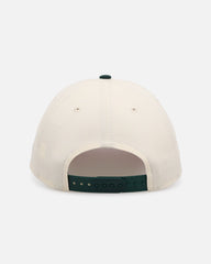 New Era Detroit Tigers 'Pink Satin Hearts Green' 9FORTY A-Frame Snapback Chrome/Dark Green
