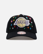 Mitchell & Ness Los Angeles Lakers 'Rhinestone Luxury' Pro Pinch Snapback Black