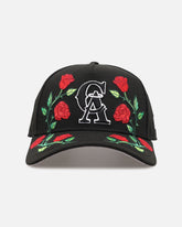 New Era Los Angeles Angels 'Garden' 9FORTY A-Frame Snapback Black