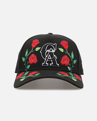 New Era Los Angeles Angels 'Garden' 9FORTY A-Frame Snapback Black