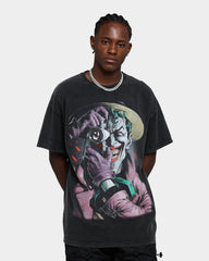 73Studio X DC Batman The Killing Joke Vintage T-Shirt Black Wash