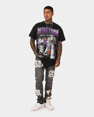 73Studio X Transformers Megatron Vintage T-Shirt Black Wash