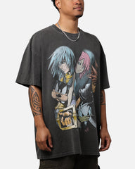 Vintage 73Studio X Kingdom Hearts Poster T-Shirt Black Wash