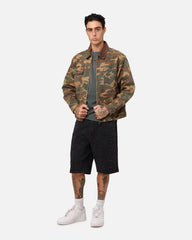 XXIII Camo Cargo Jacket Washed Green Camo