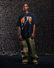 73Studio X Call Of Duty Black Ops 2 Vintage T-Shirt Black Acidwash