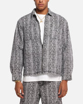 XXIII Snake Skin Jacket Black Snake Print