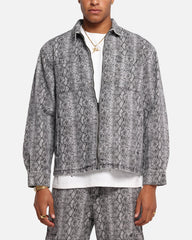 XXIII Snake Skin Jacket Black Snake Print