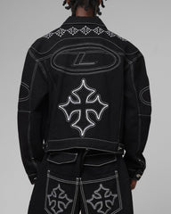 Loiter Daytona Denim Jacket Black