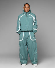 Loiter Spray Day Track Jacket Teal