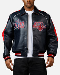 Avirex The Kings Jacket Navy/Red