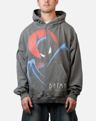 73Studio X DC Batman Hoodie Washed Charcoal