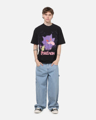The Pokémon Collection By 73Studio Gengar Mimikyu T-Shirt Black