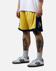 Mitchell & Ness Indiana Pacers 99' Swingman Shorts Yellow