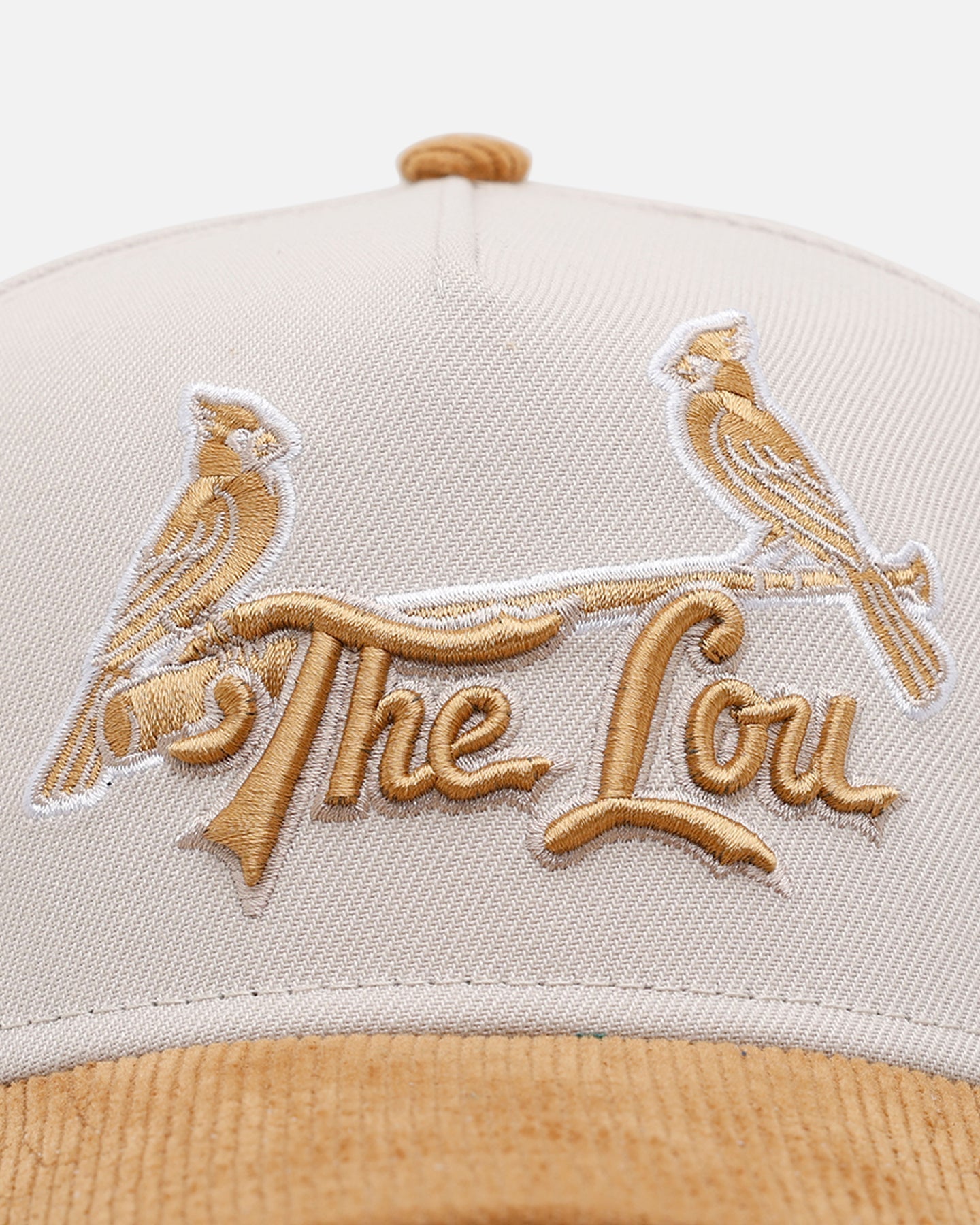 New Era St. Louis Cardinals 'Honey Pot' 9FORTY A-Frame Snapback Stone/Wheat