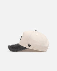 47 Brand Detroit Tigers 'Washed Black Visor' 47 Offside Snapback Natural