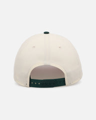 New Era Atlanta Braves 'Pink Satin Hearts Green' 9FORTY A-Frame Snapback Chrome/Dark Green