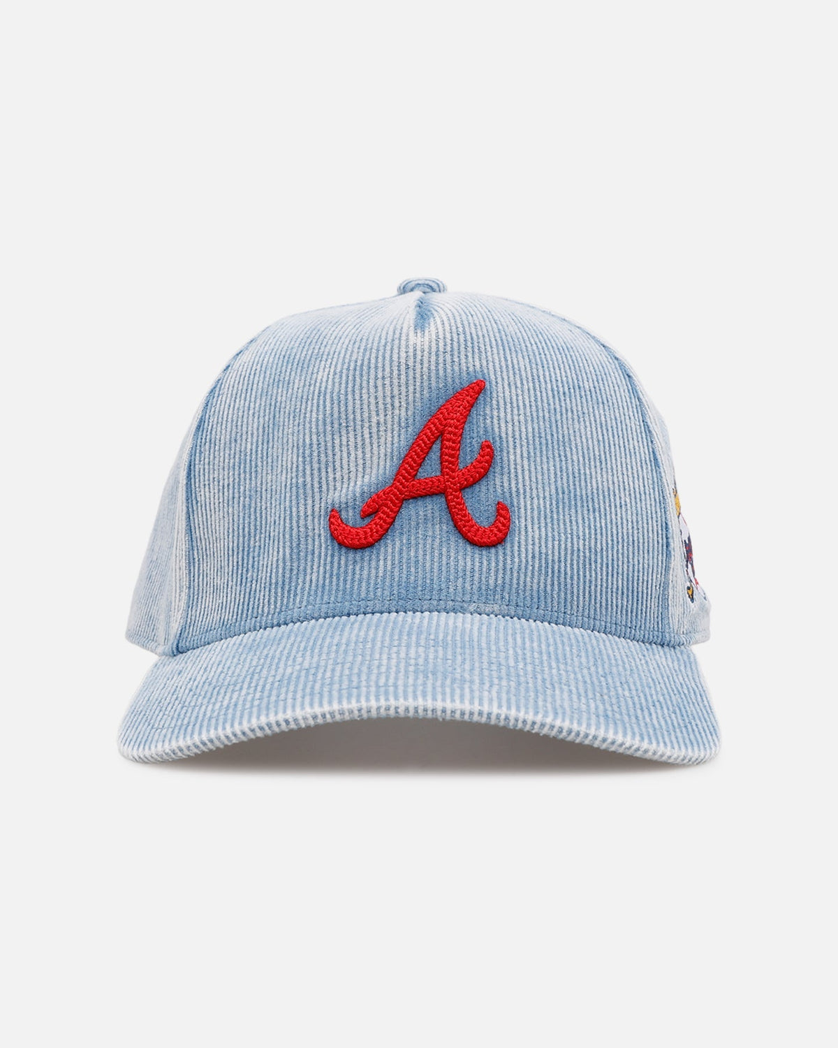 Mitchell & Ness Atlanta Braves 'Dusty Cord' Pro Pinch Snapback Light Blue