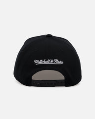 Mitchell & Ness Los Angeles Lakers 'Rhinestone Luxury' Pro Pinch Snapback Black