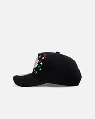 Mitchell & Ness Los Angeles Lakers 'Rhinestone Luxury' Pro Pinch Snapback Black