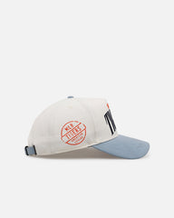 Pro Standard Detroit Tigers 'Stamped' Pro Pinch Strapback Eggshell