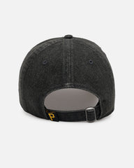 New Era Pittsburgh Pirates 'Distressed Denim 2.0' 9FORTY A-Frame Strapback Black