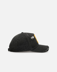 New Era Pittsburgh Pirates 'Distressed Denim 2.0' 9FORTY A-Frame Strapback Black