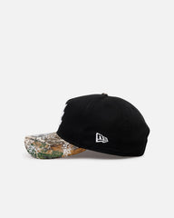 New Era Atlanta Braves 'Seasoned Camo' 9FORTY A-Frame Snapback Black/Camo