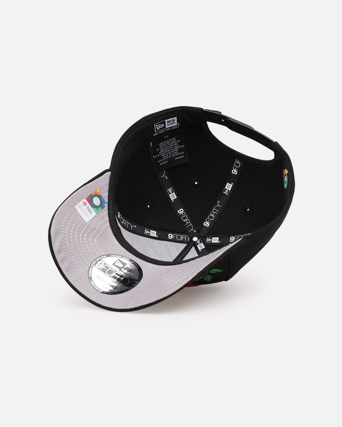 New Era Mexico National Baseball Team 'Garden' 9FORTY A-Frame Snapback Black