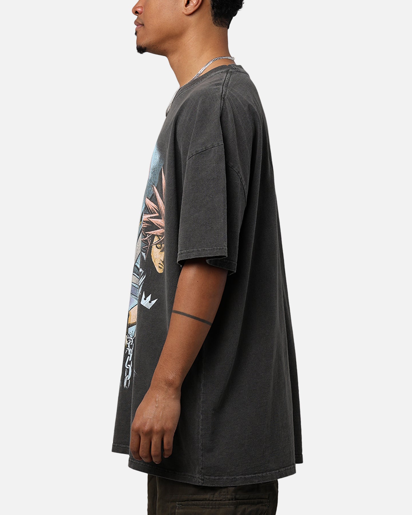 Vintage 73Studio X Kingdom Hearts Poster T-Shirt Black Wash