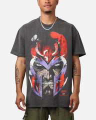 Marvel X-Men Magneto Heavyweight T-Shirt Black Wash