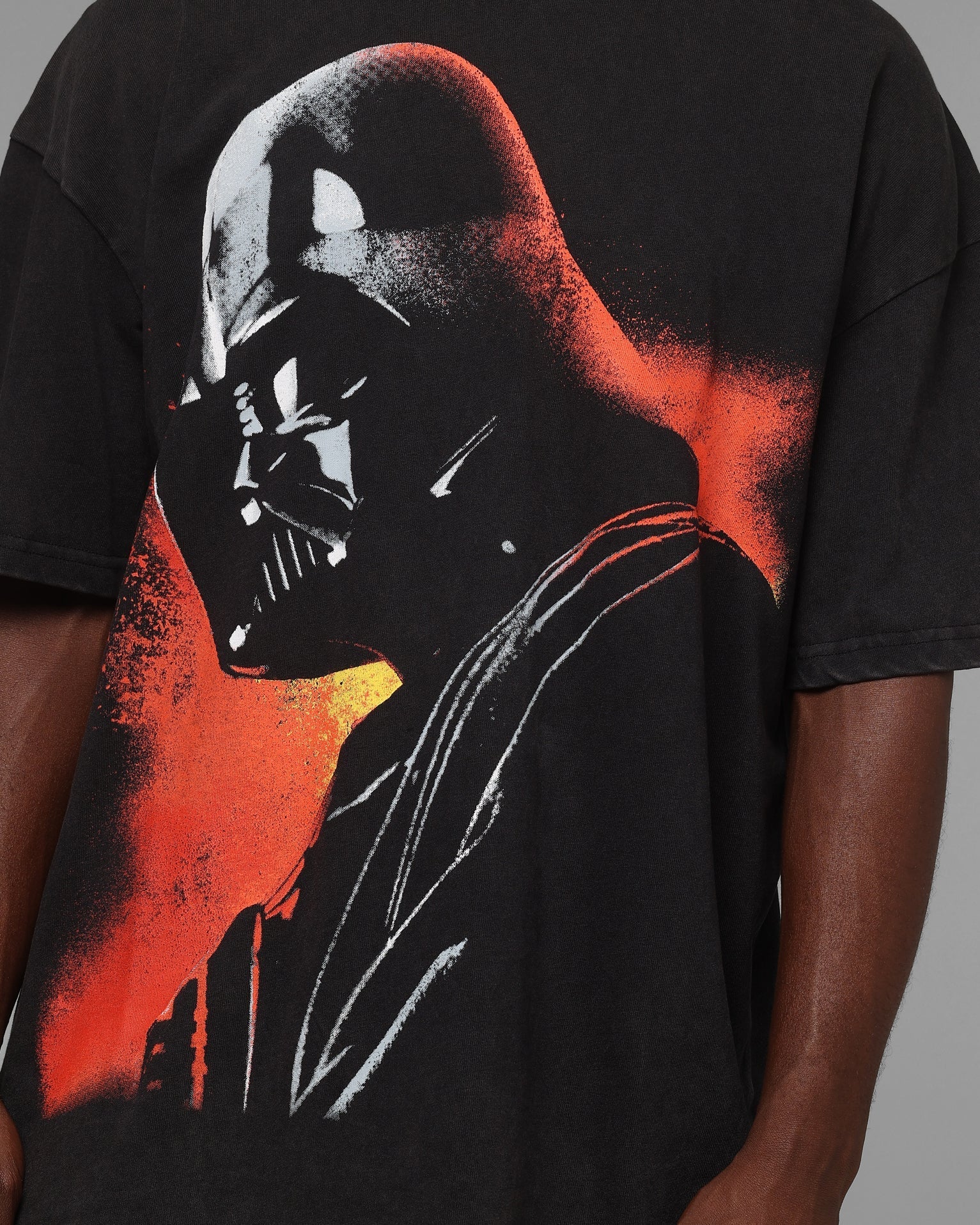 Star Wars Darth Vader T-Shirt Black Wash