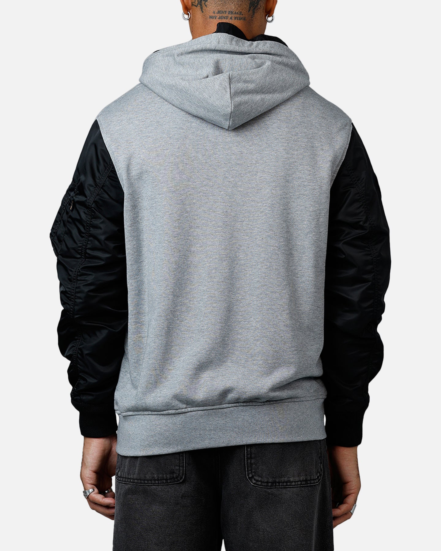 New Era X Alpha Series X NFL Oakland Raiders Jacket Grey/Black