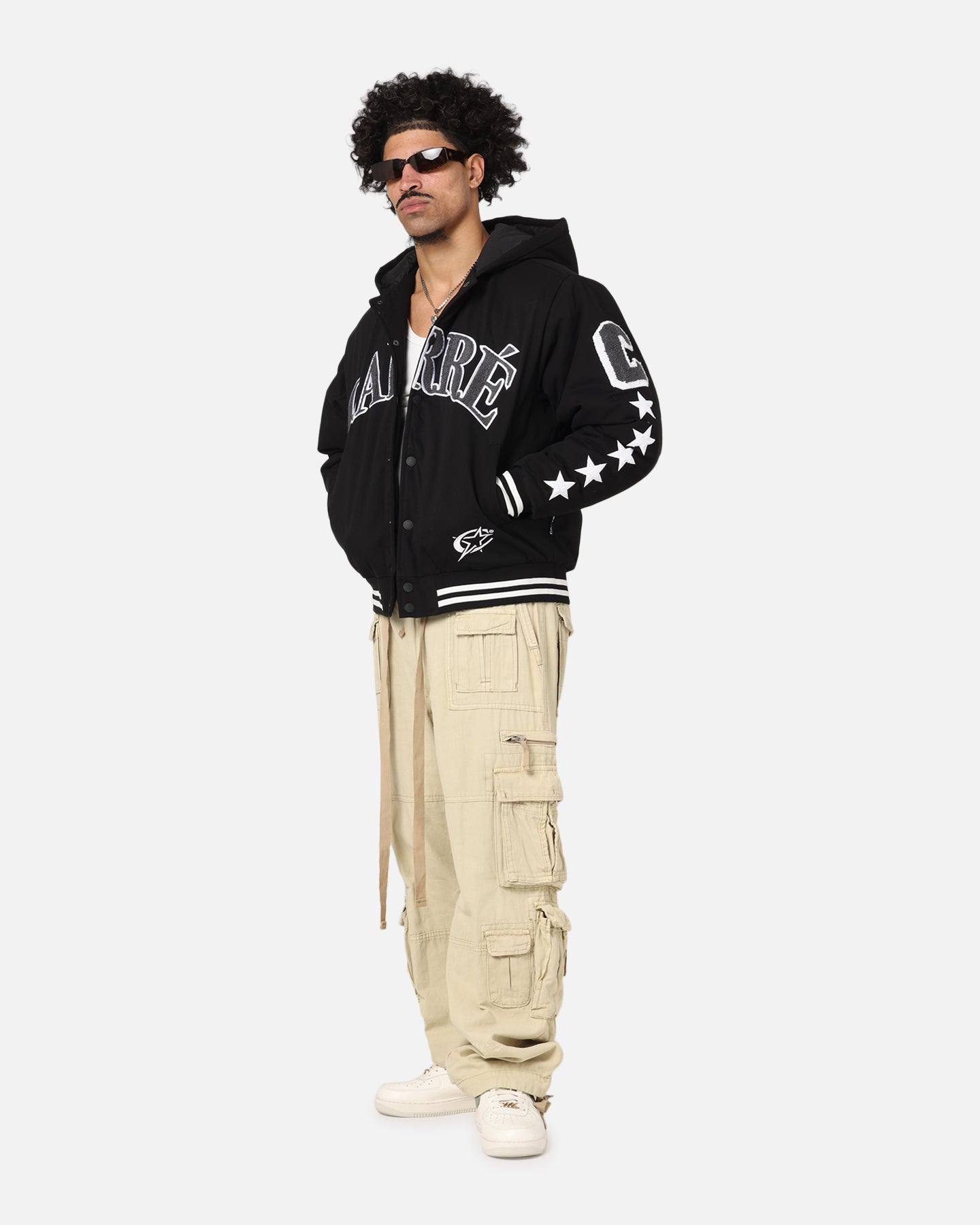 Carre C-Star Varsity Jacket Black