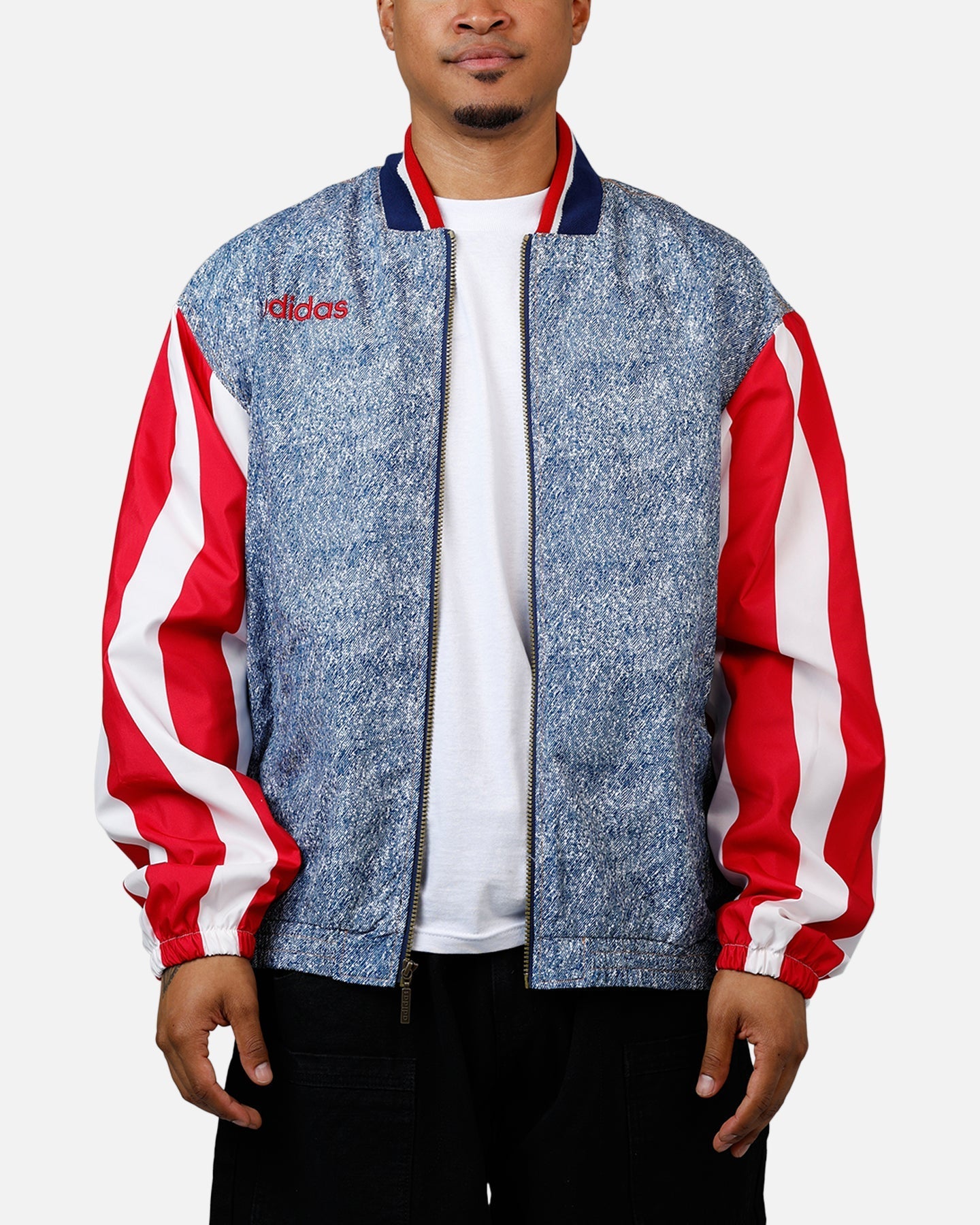 Adidas USA Retro Denim Jacket Denim