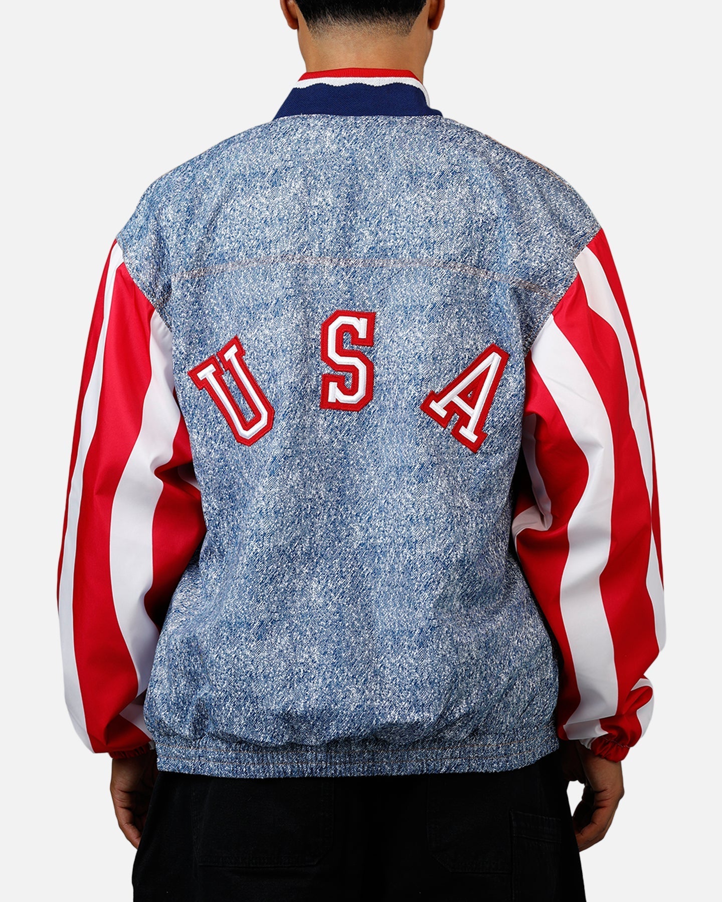 Adidas USA Retro Denim Jacket Denim