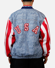 Adidas USA Retro Denim Jacket Denim