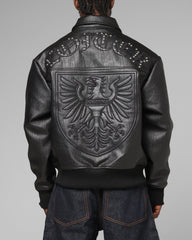 Loiter Imperial Vegan Leather Jacket Black