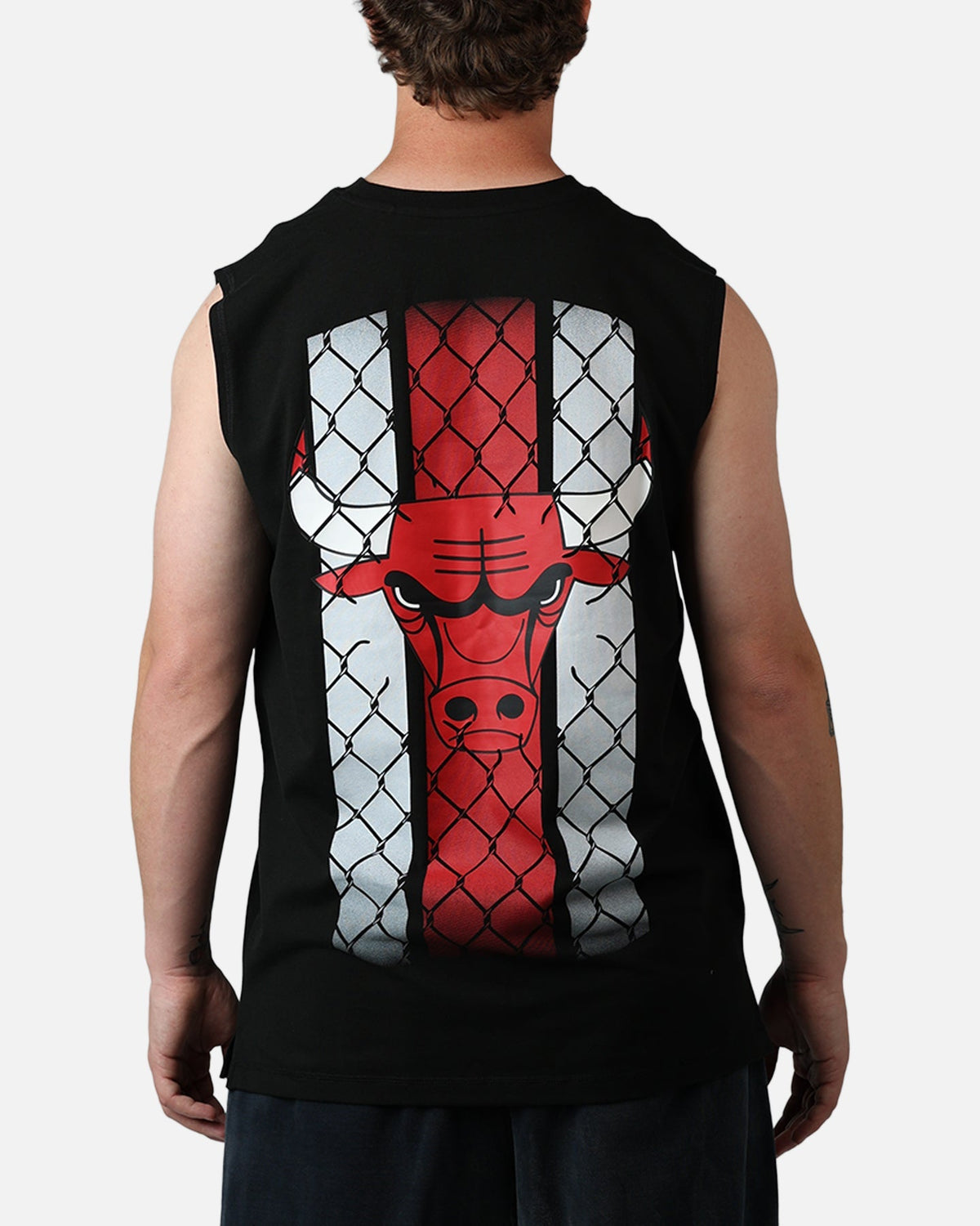 New Era Chicago Bulls Muscle T-Shirt Black