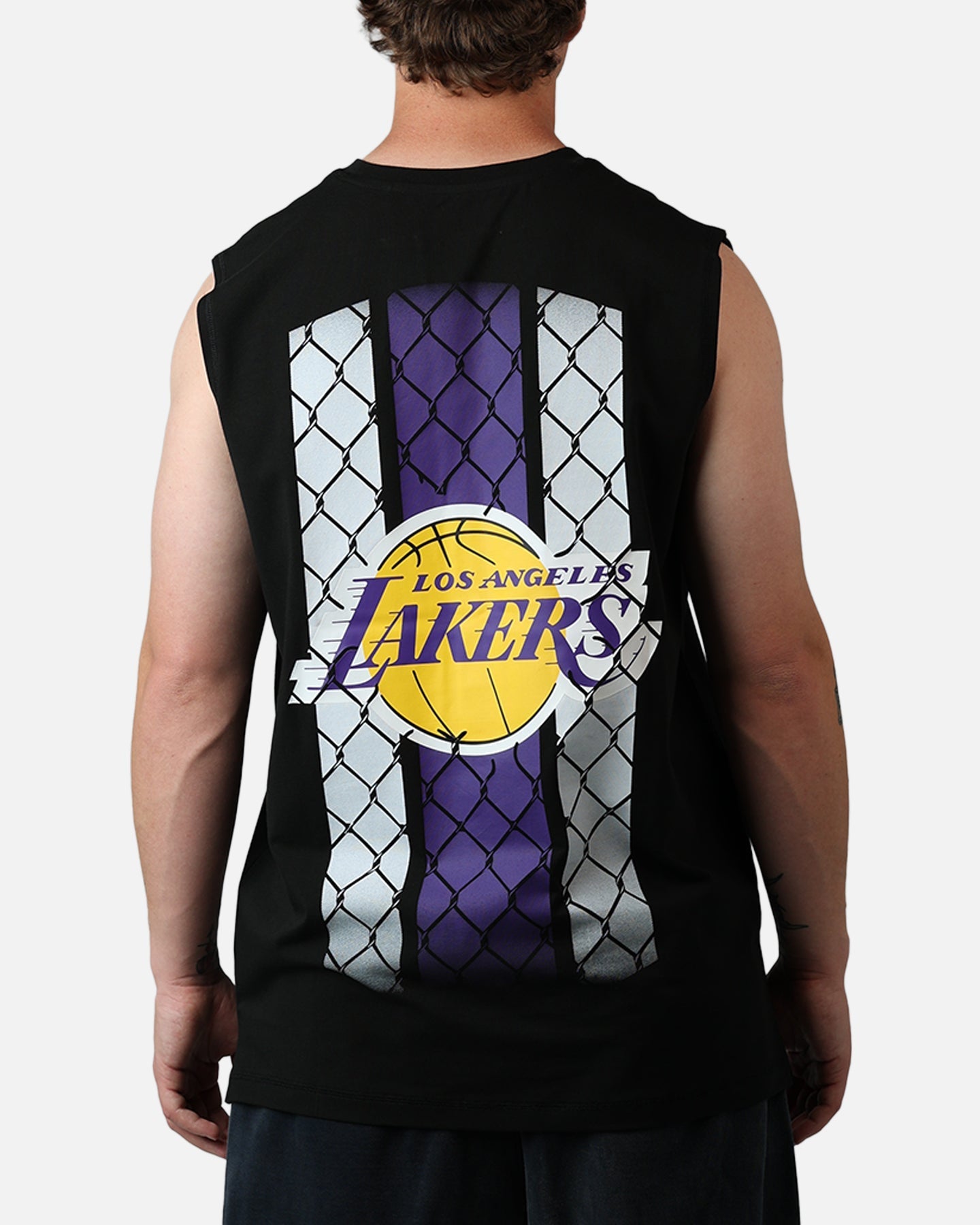 New Era Los Angeles Lakers Muscle T-Shirt Black