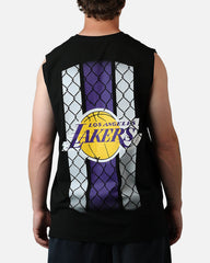 New Era Los Angeles Lakers Muscle T-Shirt Black