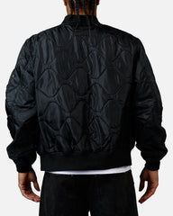 Alpha Industries L-2B Quilted Flight Jacket Black
