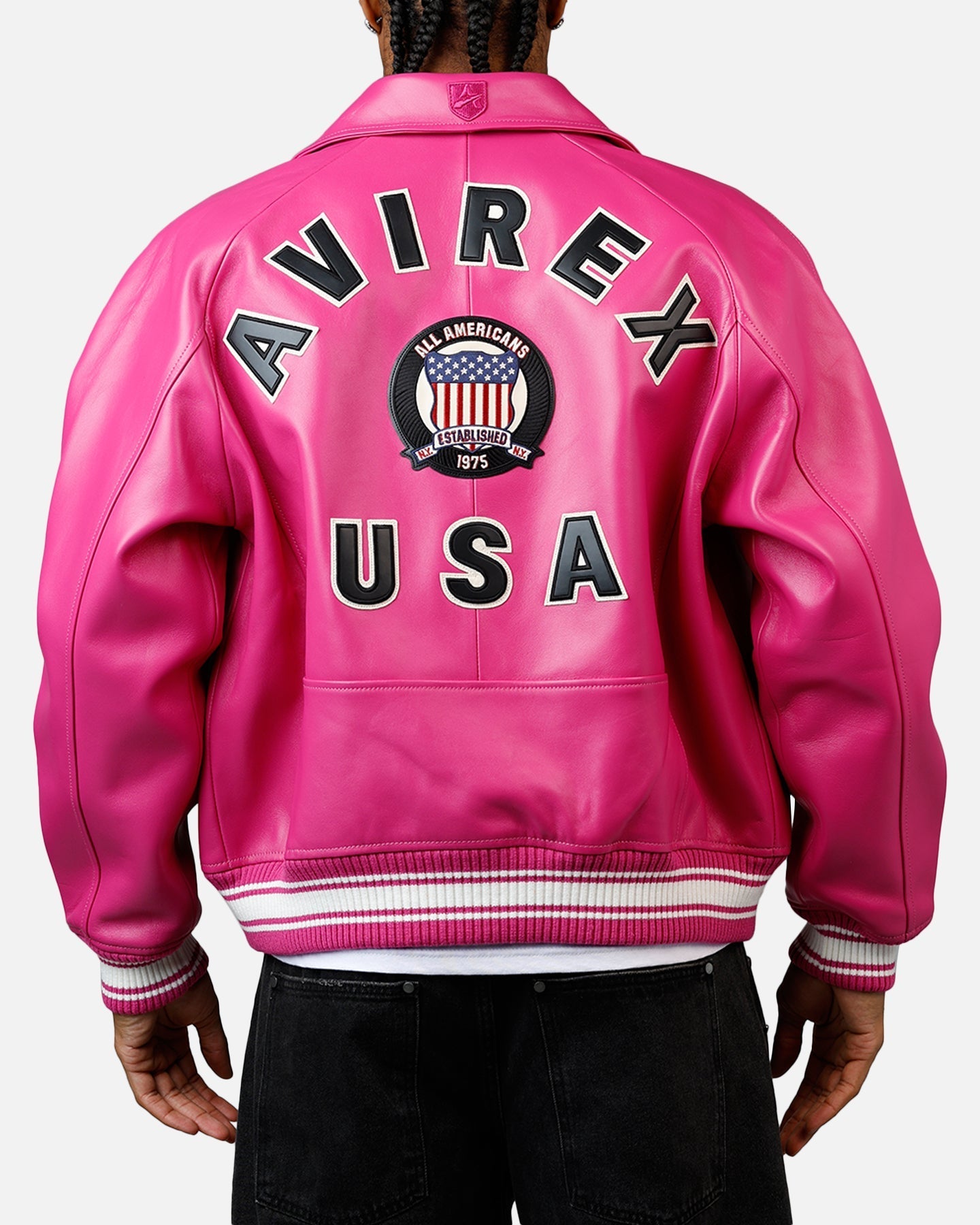 Avirex Icon Jacket Berry