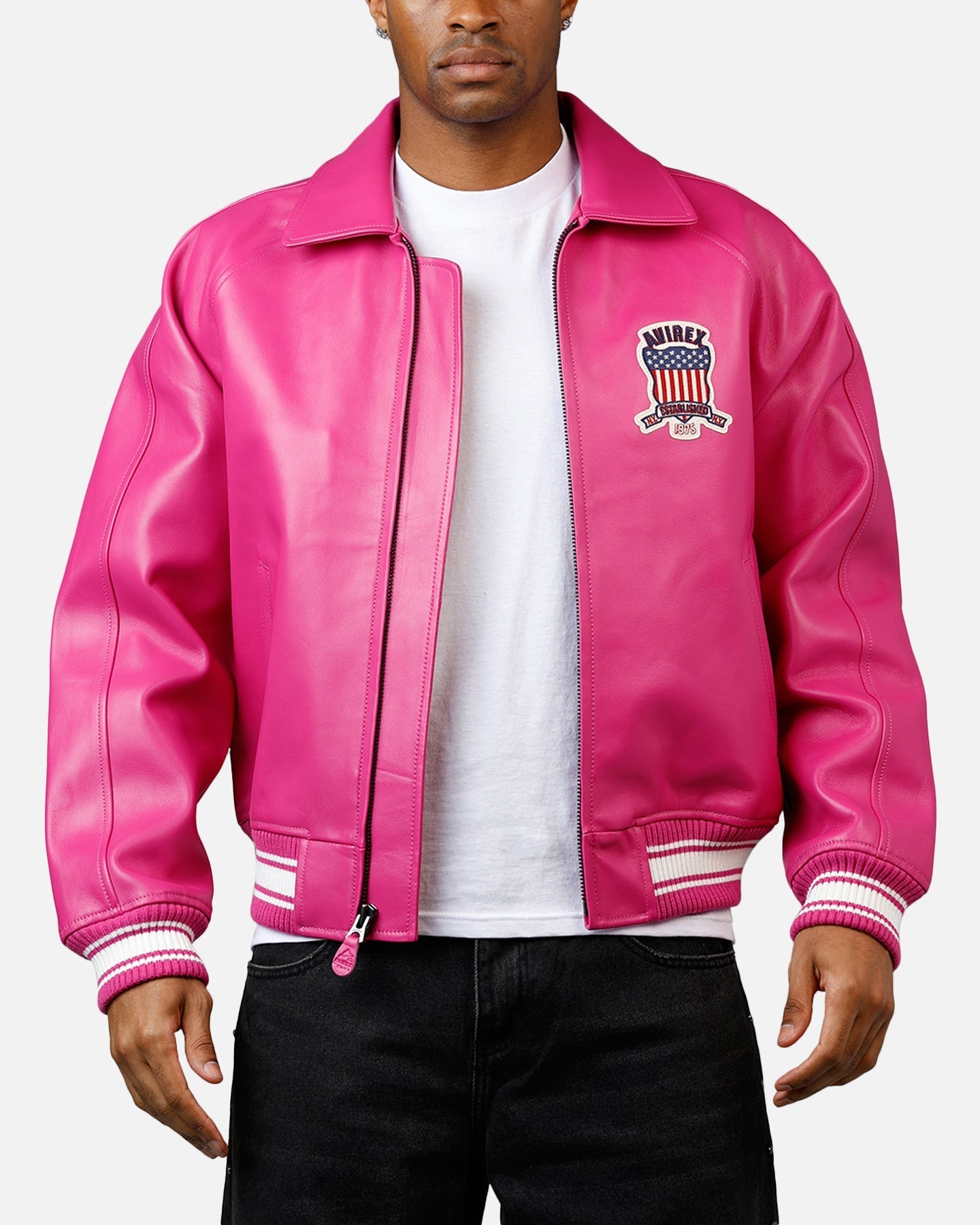 Avirex Icon Jacket Berry