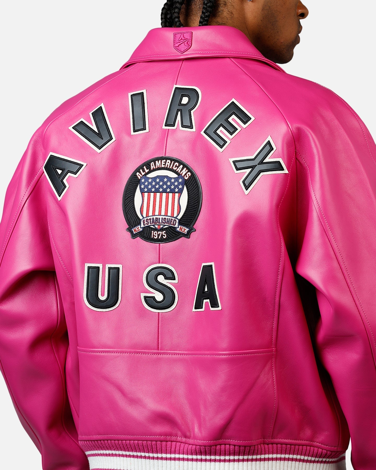 Avirex Icon Jacket Berry