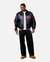 Avirex The Kings Jacket Navy/Red