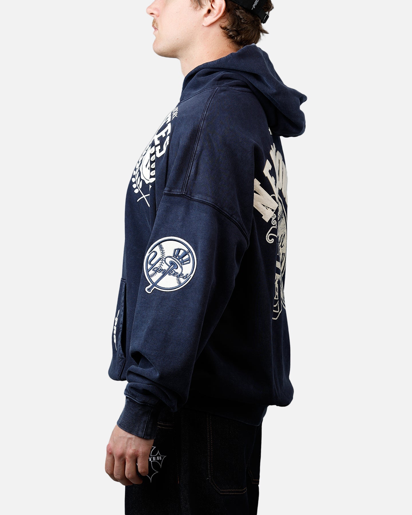 Pro Standard New York Yankees Street Team Hoodie Navy