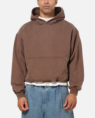 American Thrift Pullover Hoodie Washed Brown