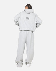 Saint Morta Distressed Hoodie Grey Marle
